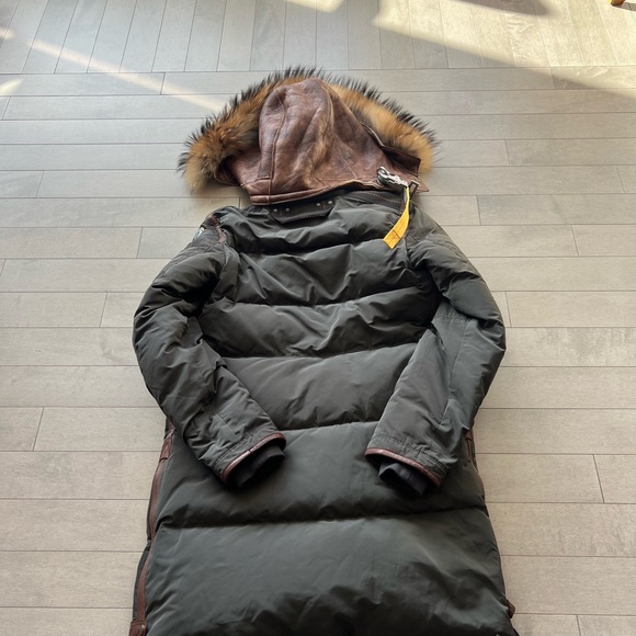 Parajumpers leather shearling jacket - Picture 7 of 8